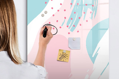 Tableau aimanté mural Abstraction du motif