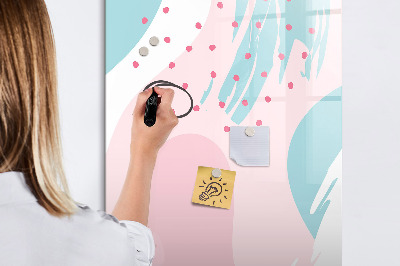 Tableau aimanté mural Abstraction du motif