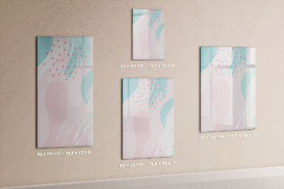 Tableau aimanté mural Abstraction du motif