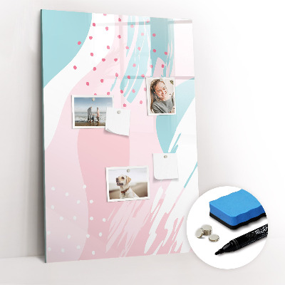 Tableau aimanté mural Abstraction du motif