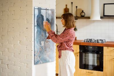 Tableau aimanté mural Motif en marbre