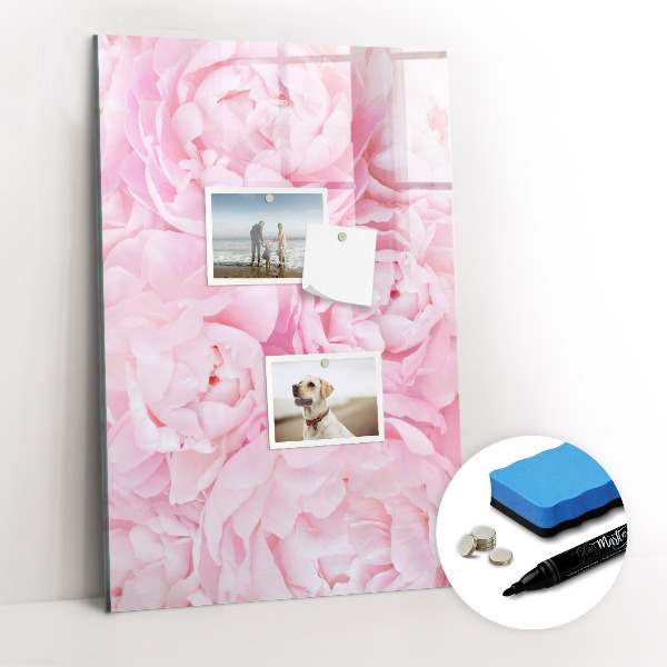 Tableau magnétique effaçable Fleurs d'été
