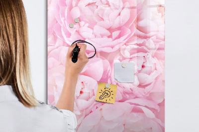 Tableau magnétique effaçable Fleurs d'été