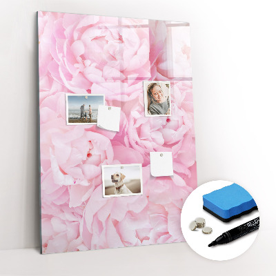 Tableau magnétique effaçable Fleurs d'été