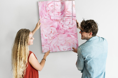 Tableau magnétique effaçable Fleurs d'été