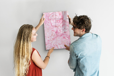 Tableau magnétique effaçable Fleurs d'été