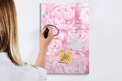 Tableau magnétique effaçable Fleurs d'été