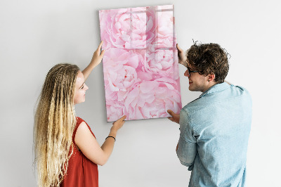 Tableau magnétique effaçable Fleurs d'été