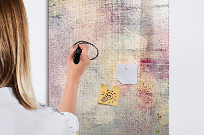 Tableau aimanté mural Taches de peinture