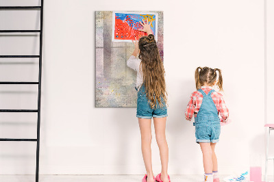 Tableau aimanté mural Taches de peinture