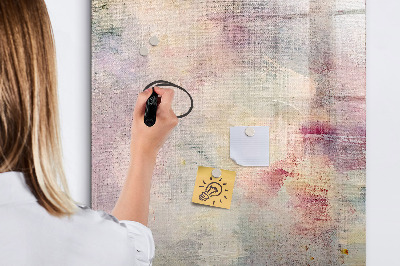 Tableau aimanté mural Taches de peinture
