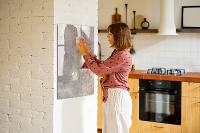 Tableau aimanté mural Taches de peinture