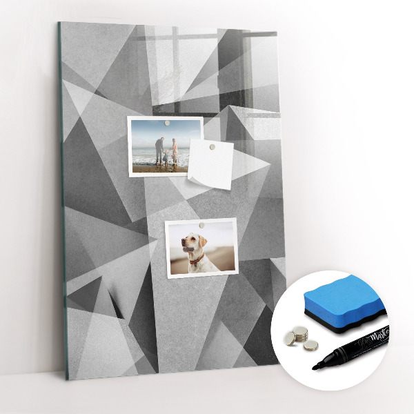 Tableau magnétique décoratif Abstraction géométrique