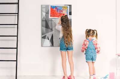 Tableau magnétique décoratif Abstraction géométrique