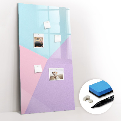 Tableau magnétique effaçable Motif pastel