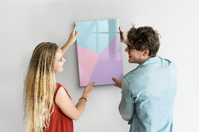 Tableau magnétique effaçable Motif pastel