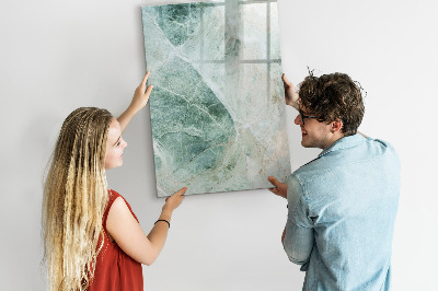 Tableau aimanté mural Pierre marbre