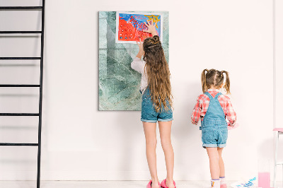 Tableau aimanté mural Pierre marbre