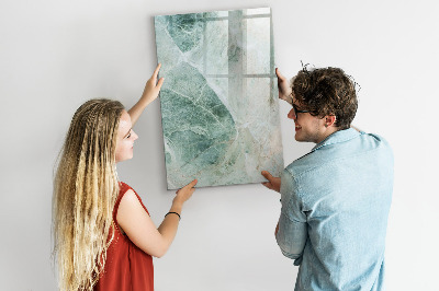 Tableau aimanté mural Pierre marbre