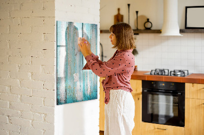 Tableau aimanté mural Bois vintage