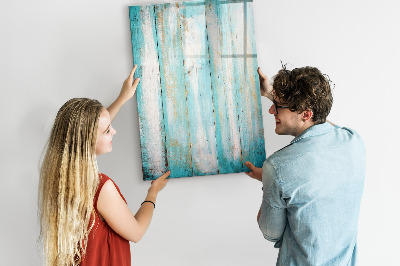 Tableau aimanté mural Bois vintage