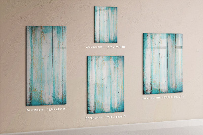 Tableau aimanté mural Bois vintage