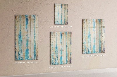 Tableau magnétique décoratif Bois vieilli