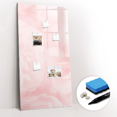 Tableau aimanté mural Fleurs de rose