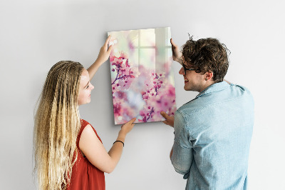 Tableau magnétique décoratif Fleurs de printemps