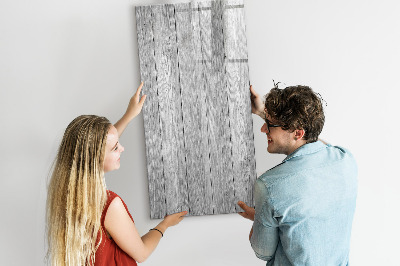 Tableau magnétique décoratif Planches de bois