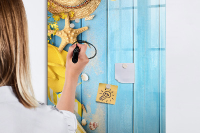 Tableau aimanté mural Accessoires de plage