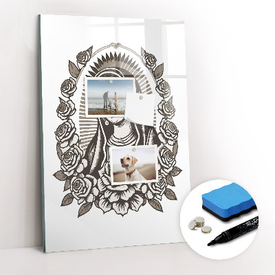 Tableau magnétique décoratif Vierge de guadalupe