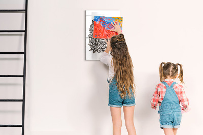 Tableau magnétique décoratif Vierge de guadalupe