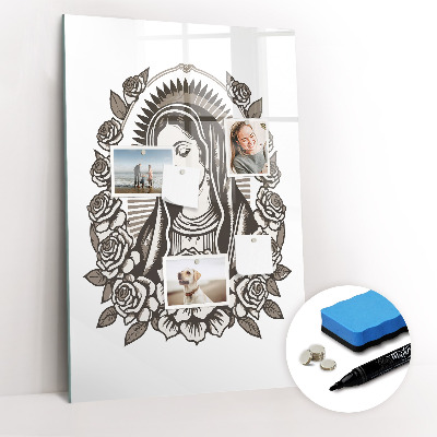 Tableau magnétique décoratif Vierge de guadalupe