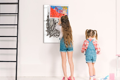 Tableau magnétique décoratif Vierge de guadalupe