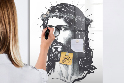 Tableau aimanté mural Jésus-christ