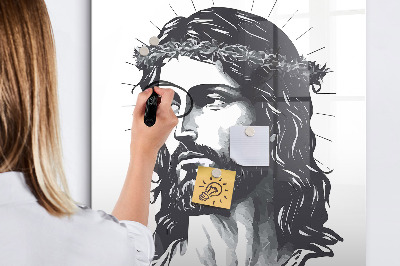 Tableau aimanté mural Jésus-christ
