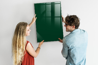 Tableau aimanté décoration Couleur : vert bouteille