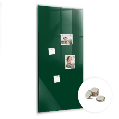Tableau aimanté décoration Couleur : vert bouteille