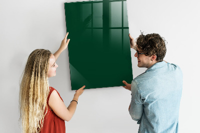Tableau aimanté décoration Couleur : vert bouteille
