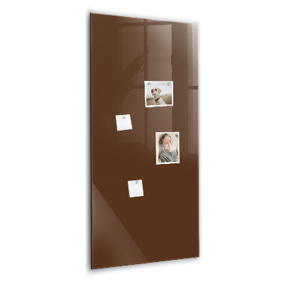Tableau magnétique pour magnets Couleur marron
