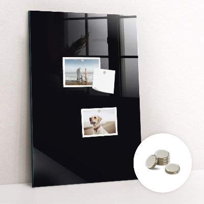 Tableau magnétique pour magnets Couleur noire