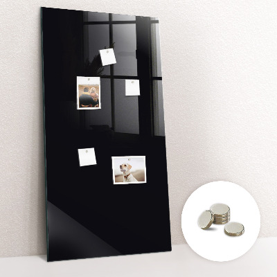 Tableau magnétique pour magnets Couleur noire