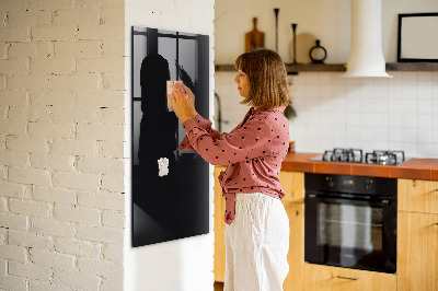 Tableau magnétique pour magnets Couleur noire