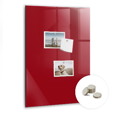 Tableau magnétique enfant Couleur rouge