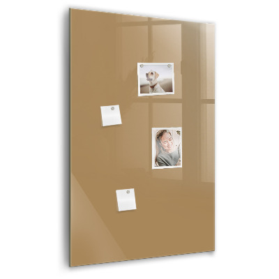 Tableau magnétique enfant Couleur beige foncé