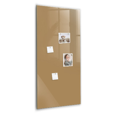 Tableau magnétique enfant Couleur beige foncé