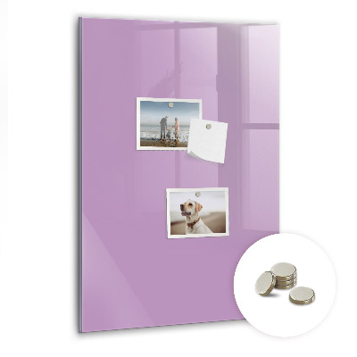 Tableau magnétique enfant Couleur lilas