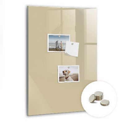 Tableau magnétique enfant Couleur beige