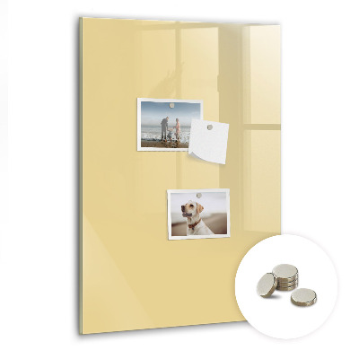 Tableau aimanté décoration Couleur crème
